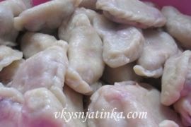 Вареники с вишней