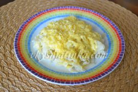 Вермишель с сыром