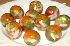 Заливные яйца в скорлупе