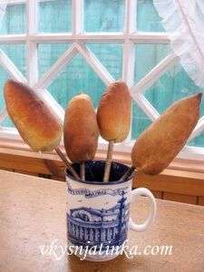 Багеты на костре - фото
