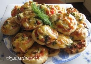 Домашние мини пиццы - фото