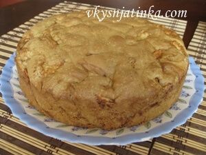 Рецепт яблочной шарлотки - фото