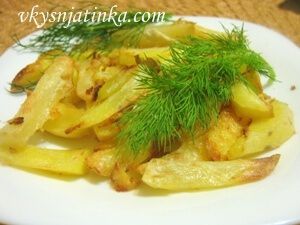 Картофель запеченный в яичном белке в духовке - фото