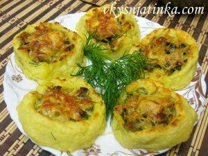 Картофельные гнёзда - фото