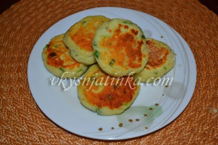 Картофельные сырники - фото