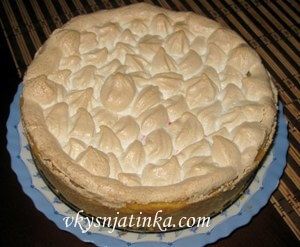 Клюквенный пирог - фото