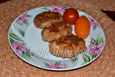Котлеты из индейки и курицы - фото