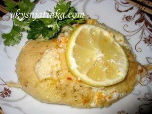 Куриное филе под соусом в духовке - фото
