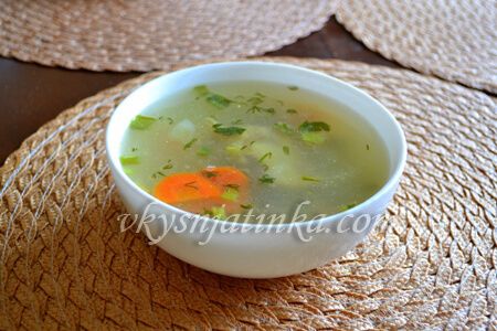 Куриный суп с рисом и картошкой - фото