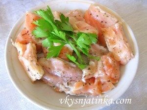 Маринованный лосось в домашних условиях - фото