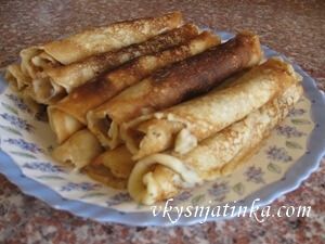 Налистники с творогом - фото
