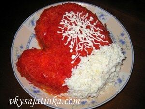 Салат «Варежка» - фото