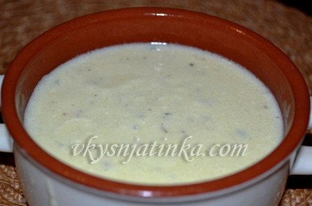Соус к мясу из сметаны и горчицы - фото