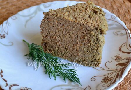 Суфле из печени индейки - фото