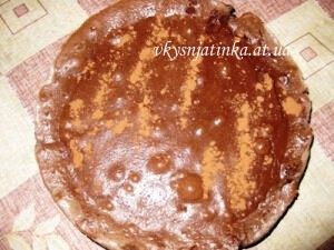 Вкусный шоколадный пирог - фото